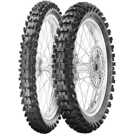 Мотошина задняя (rear) 110/90 R17 Pirelli Scorpion MX32 Mid Soft 60M TT NHS