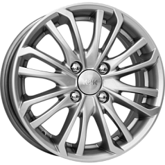 Диск R15 4x108 6J ET25 D65,1 K&K Рим блэк платинум (КС622)