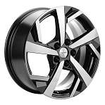 R17 5x114,3 7J ET37 D66,5 Khomen KHW1712 (ZV 17_Haval Jolion) Black-FP