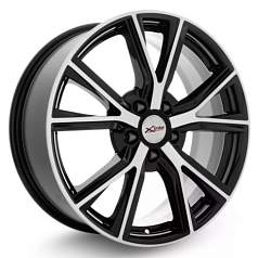 Диск R18 5x108 7,5J ET49 D67,1 X'trike X-122 BK/FP