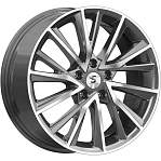 R18 5x114,3 7,5J ET40 D66,1 Скад Premium Series КР010 (18_X-Trail T33) Diamond gloss graphite 