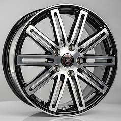 Диск R17 4x100 7J ET35 D60,1 NZ Wheels R-01 BKF