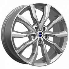 Диск R18 5x100 7,5J ET38 57,1 K&K Портер (КС906) дарк платинум