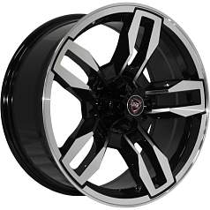 Диск R18 5x139,7 8J ET20 D108,5 NZ Wheels SH702 BKF