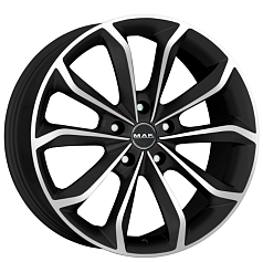 Диск R20 5x150 9,5J ET52 D110,2 MAK Xenon Ice Black 