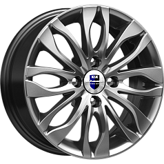 Диск R14 4x98 5,5J ET35 D58,5 K&K Канзаши(КС628) Дарк платинум