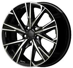 Диск R18 5x112 7J ET46 D66,6 Carwel Грейс AB