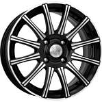 R15 5x105 6J ET39 D56,6 K&K Сиеста (КС474) алмаз черный