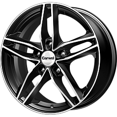 Диск R16 5x114,3 6,5J ET45 D67,1 Carwel Тау 108 AB