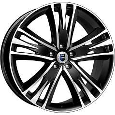 Диск R20 5x120 8,5J ET45 D72,6 K&K Атлас (КС661М) алмаз чёрный