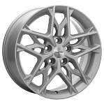 R17 5x114,3 7J ET43,5 D67,1 Khomen KHW1709 (ZV 17_Hyundai Tucson IV/Kia Sportege V) F-Silver