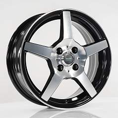 Диск R15 4x100 6J ET48 D54,1 Megami AF-07 BKF