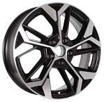 R17 5x114,3 6,5J ET40 D64,1 K&K КС1062 (17_Haval F7/F7) алмаз чёрный