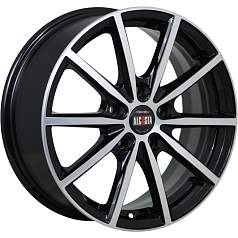 Диск R17 5x114,3 7J ET47 D67,1 Alcasta M61 BKF