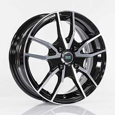 Диск R17 4x98 7J ET35 D58,6 Megami MGM-20FF BKF