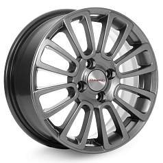 Диск R15 5x100 6J ET40 D67,1 К&К Неман (КС717) Дарк платинум