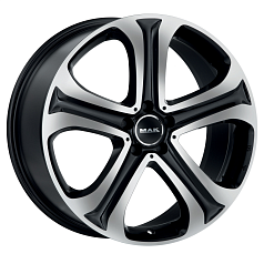 Диск R20 5x112 9,5J ET55 D66,6 MAK Spitze Black Mirror 