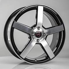 Диск R17 4x100 7J ET35 D60,1 NZ Wheels R-02 BKF