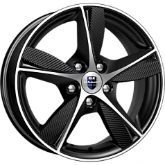 Диск R16 5x112 6,5J ET39,5 D66,6 Rapid Кинезис оригинал (КС679) Алмаз черный