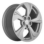 R17 5x108 7J ET33 D60,1 Khomen KHW1724 (Exeed LX) F-Silver
