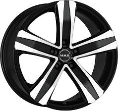 Диск R15 5x160 6,5J ET52 D65,1 MAK Stone 5 3 Black Mirror