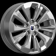 Диск R17 5x114,3 7J ET40 D67,1 К&К Авиор (КС936-07) дарк платинум брайт