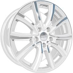 Диск R17 5x114,3 7J ET35 D67,1 Скад Онтарио алмаз-белый