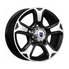 Диск R16 5x139,7 7J ET35 D108,5 К&К Атлант (КС757) Алмаз черный