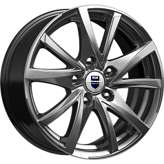 Диск R15 4x108 6,5J ET45 D67,1 К&К Игуана (КС546) дарк платинум
