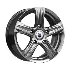 Диск R16 5x114,3 6,5J ET46 D67,1 K&K КС498 Легион-оригинал дарк платинум