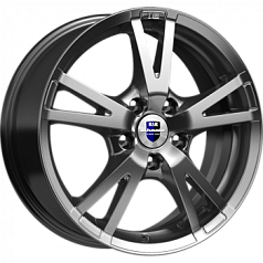 Диск R16 5x114,3 6,5J ET46 D67,1 K&K КС638 Вольт-оригинал дарк платинум