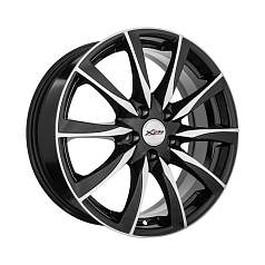 Диск R17 5x114,3 7,0J ET45 60,1 X'trike X-120 BK/FP