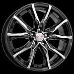 R17 5x100 7,5J ET45 D56,1 K&K Твист (КС697M) алмаз чёрный