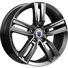 Диск R18 5x112 7J ET40 D66,6 К&К Танаис (КС750) Дарк платинум 