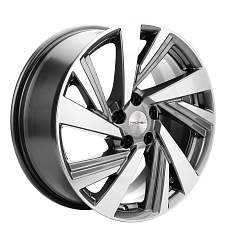 Диск R18 5x114,3 7,5J ET45 D67,1 Khomen KHW1801 (ZV 18_CX-5) Gray-FP