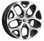 R16 4x100 6,5J ET43 D60,1 iFree КС869 Алмаз черный