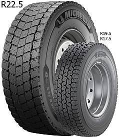 Грузовые шины 245/70 R19,5 Michelin X Multi D 136/134M ведущая ось