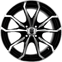 Диск R16 4x98 6J ET35 D58,5 К&К Brent (КС733) алмаз-черный