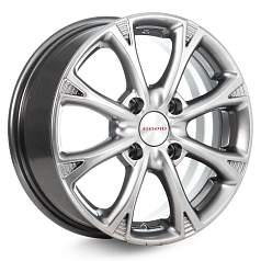 Диск R15 4x100 6J ET46 D54,1 Rapid Блюз-оригинал (КС606) Дарк платинум