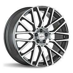 Диск R20 5x112 8,5J ET36 D66,6 X'trike X-137 BK/FP MB S-klass 