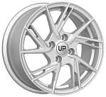 R15 4x100 6,5J ET37 D60,1 Wheels UP Up115 Silver Classic