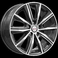 Диск R16 5x114,3 7J ET50 67,1 K&K Арнар (КС904) алмаз черный 