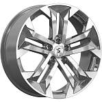 R19 5x108 7,5J ET47 D60,1 Скад Premium Series КР015 (Jaecoo J7) Diamond Gloss Graphite