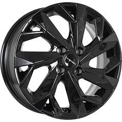 Диск R14 4x100 5,5J ET43 D60,1 Khomen KHW1402 (Toyota Corolla) Black