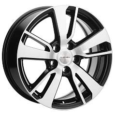 Диск R17 5x114,3 7J ET37 D66,5 Khomen KHW1704 (ZV 17_Haval Jolion) Black-FP