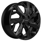R15 4x100 6J ET39 D56,6 Khomen KHW1508 (Chevrolet Cobalt) Black