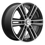 R17 6x139,7 7,5J ET38 D67,1 X'trike X-124 BKM/FP