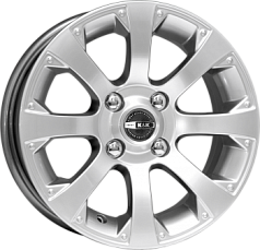 Диск R13 4x98 5,5J ET25 d58,6 K&K Аркада-Нова блэк платинум (КС250)