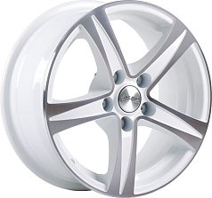 Диск R15 5x114,3 6,5J ET40 D66,1 Скад Sakura алмаз-белый