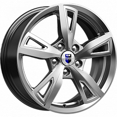 Диск R16 5x105 6,5J ET39 56,6 K&K Фишт-оригинал (КС690) дарк платинум 